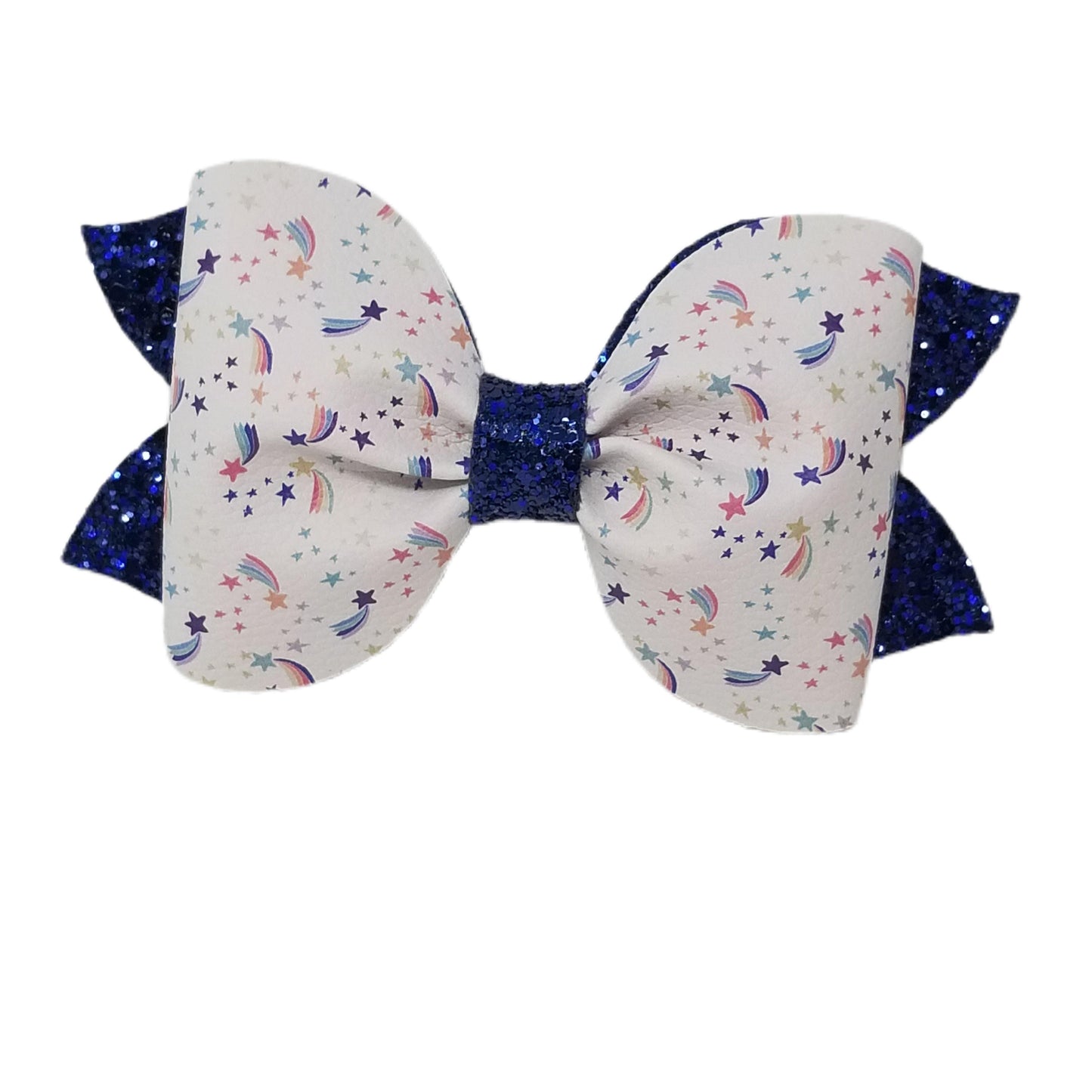 Shooting Stars Pixie Pinch Bow 6"
