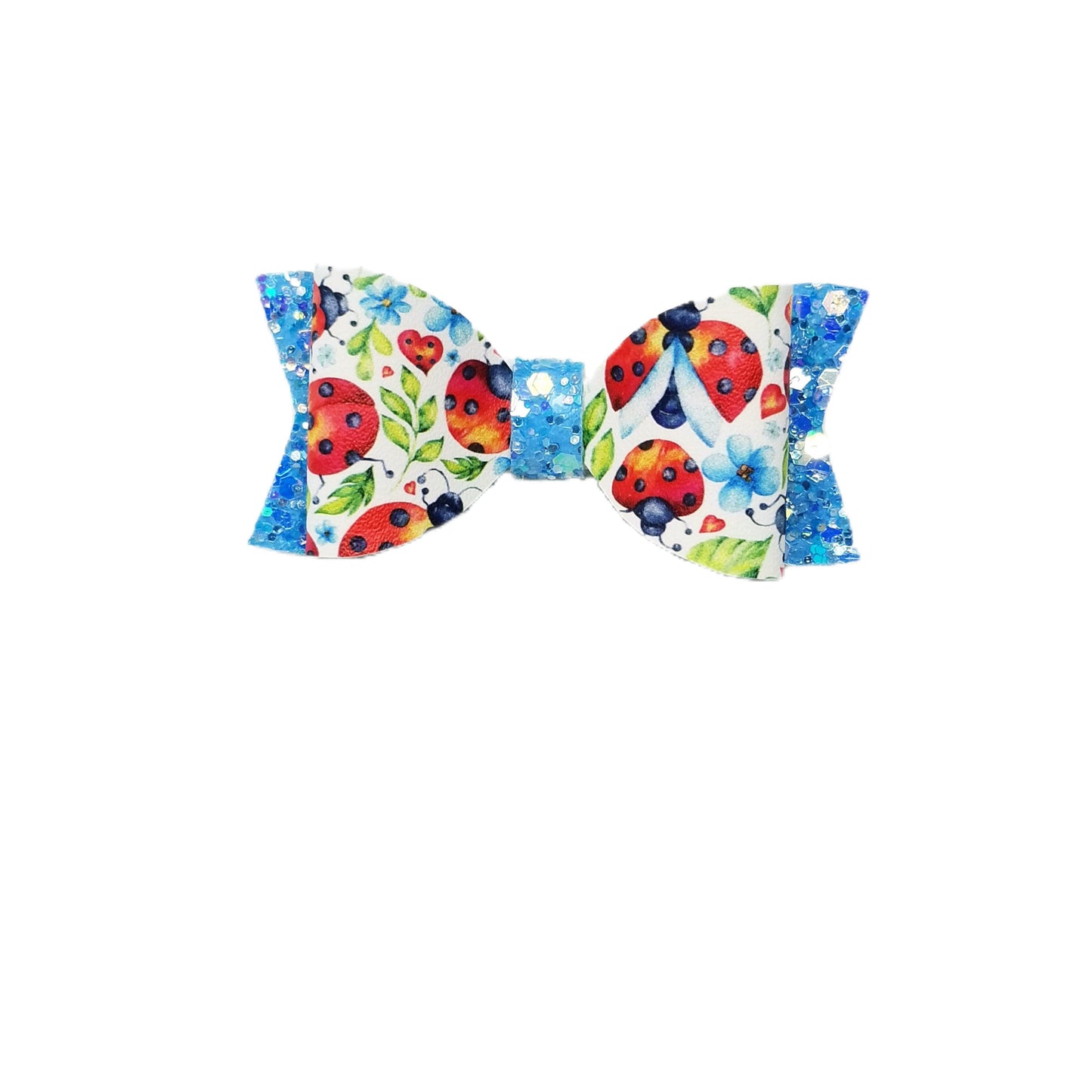 2.75 inch Ladybugs Claire Bow (pair)