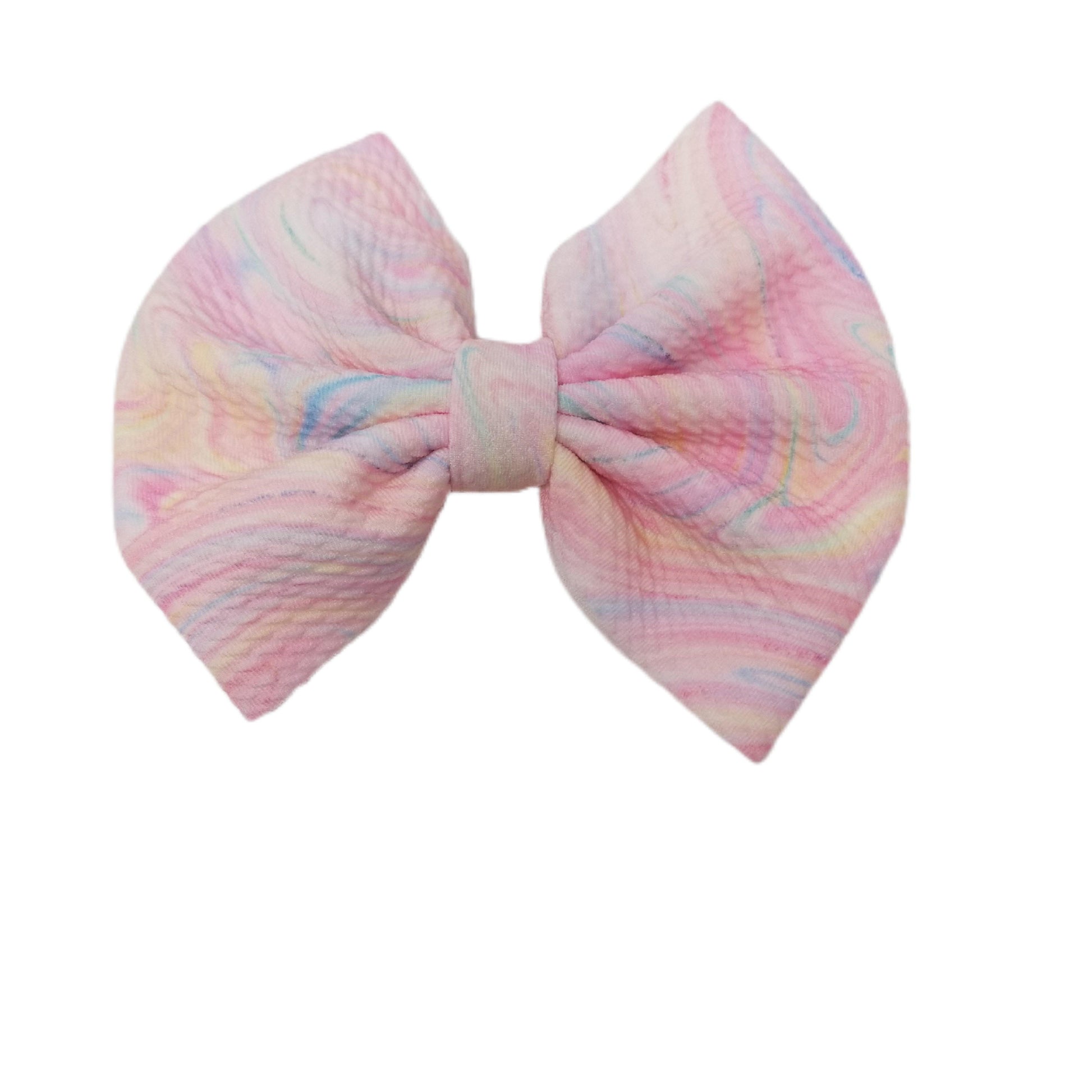Twirly Girl Fabric Bow 5"