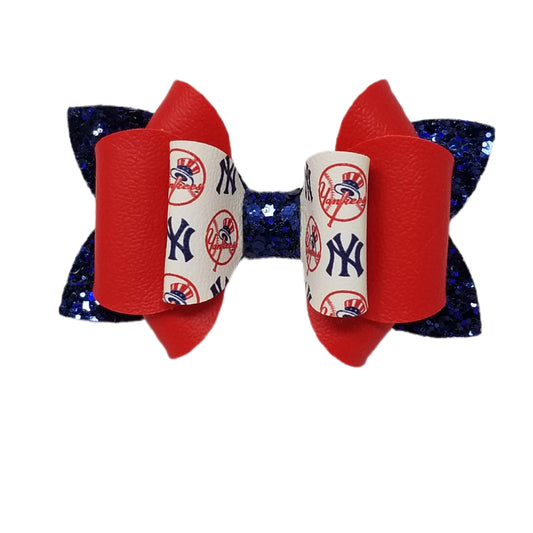 New York Yankees Franchi Bow 3.5"