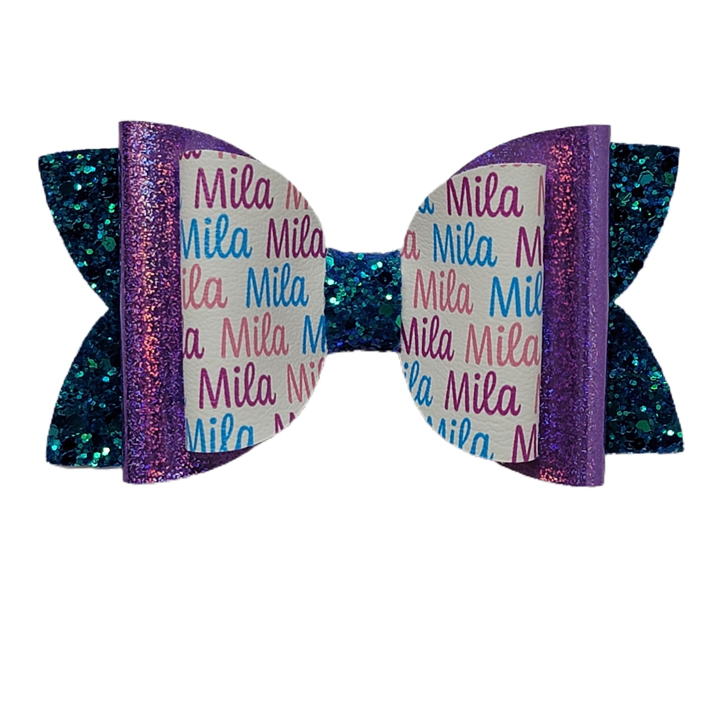 Personalized Name Bow - Waterfall Wishes