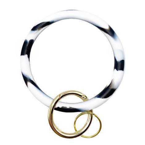 Marble Bangle Key Ring