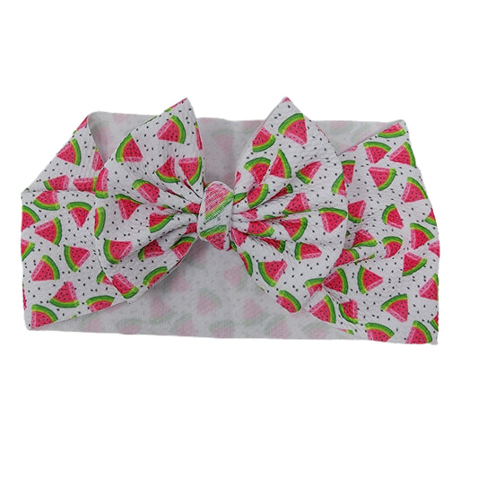 What A Melon Fabric Bow Headwrap 5"