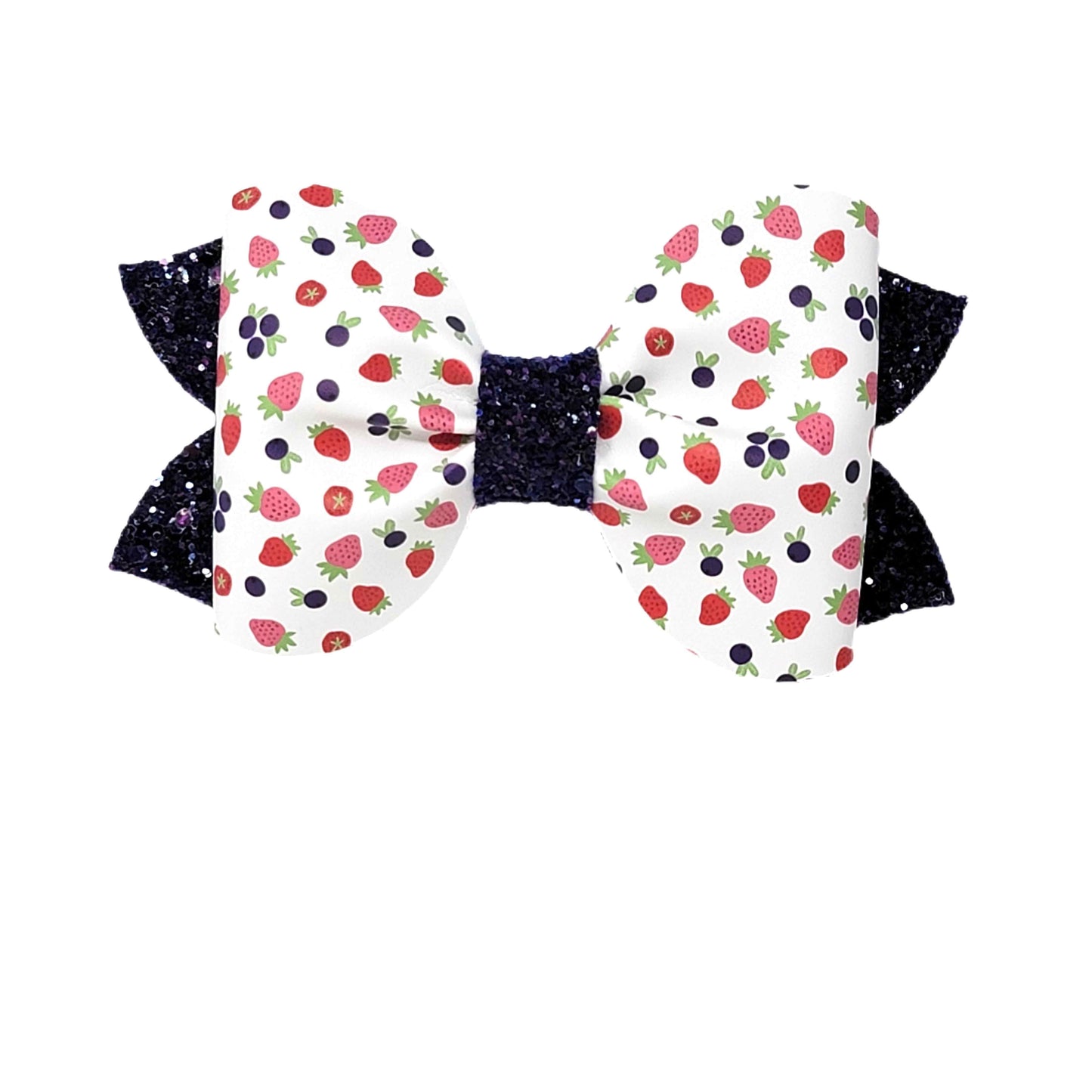 Berries Pixie Pinch Bow 6"