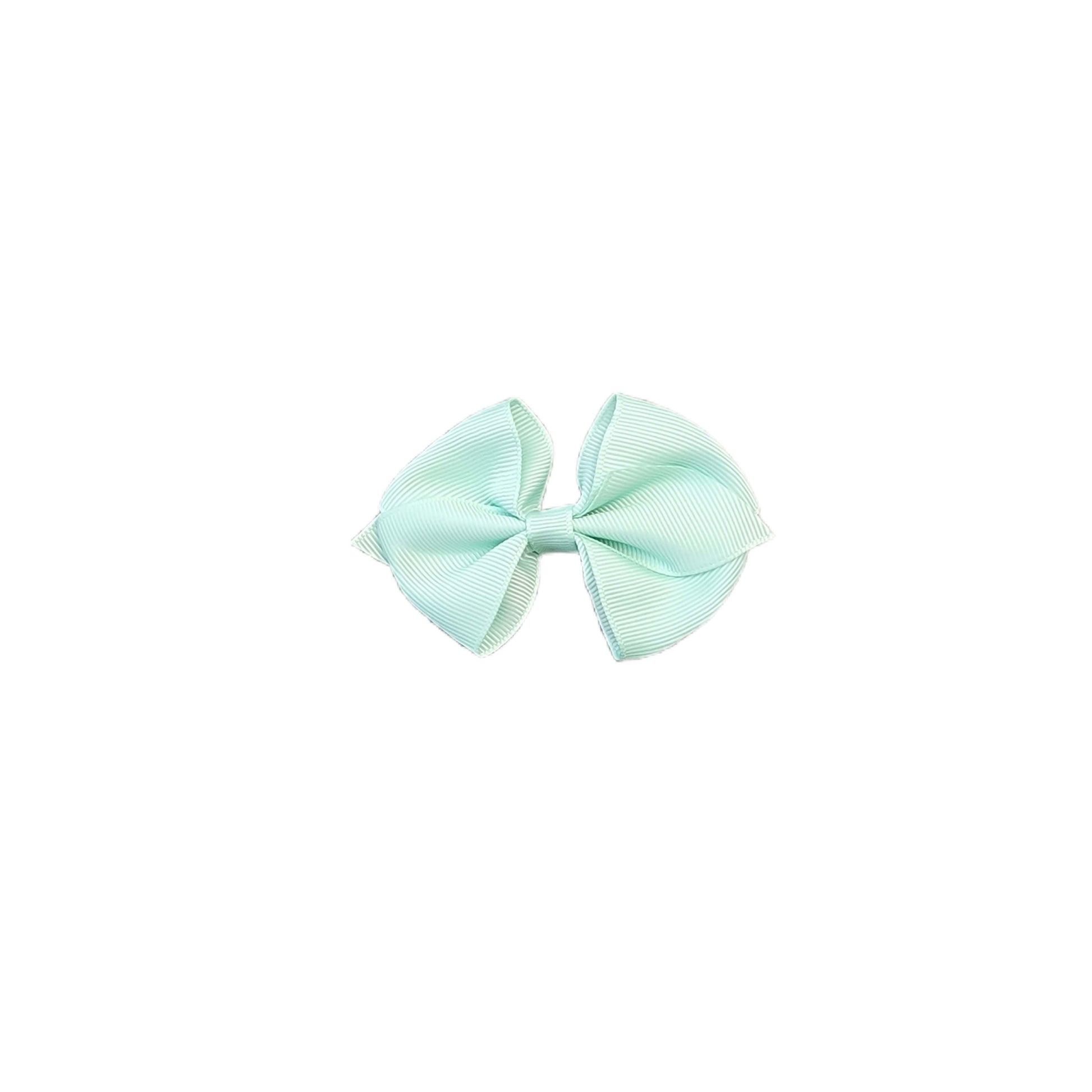 Baby Ribbon Bow 3.5" - Waterfall Wishes