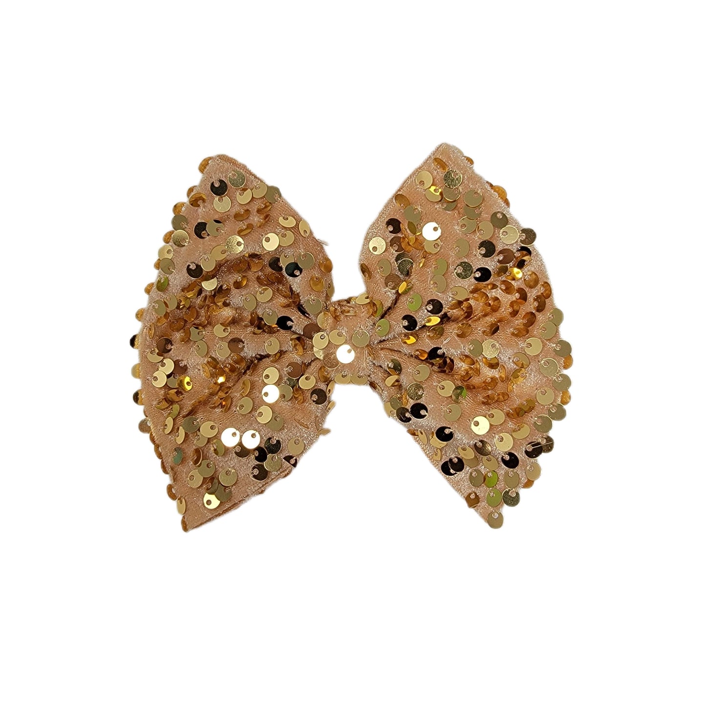 Pyrite Sequin Fabric Bow