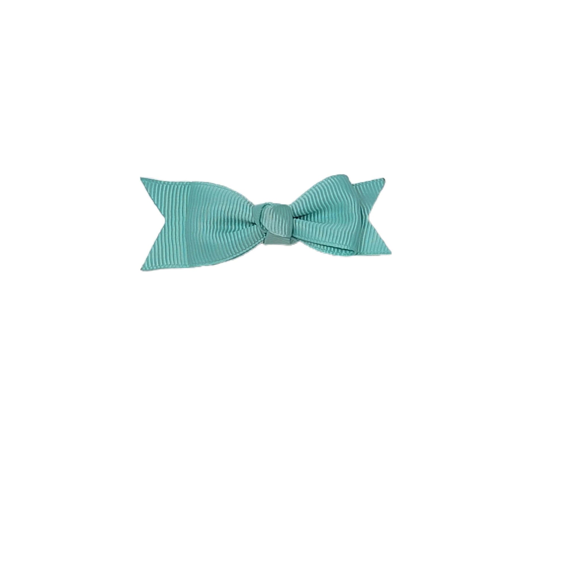 Itty Bitty Knotted Ribbon Bow 2.5" - Waterfall Wishes