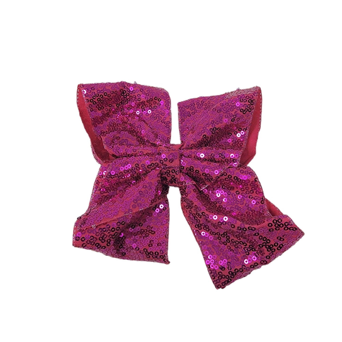 Sequin Ribbon Bow 8" - Waterfall Wishes