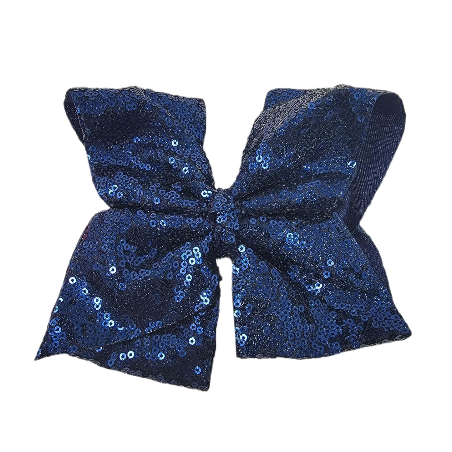 Sequin Ribbon Bow 8" - Waterfall Wishes