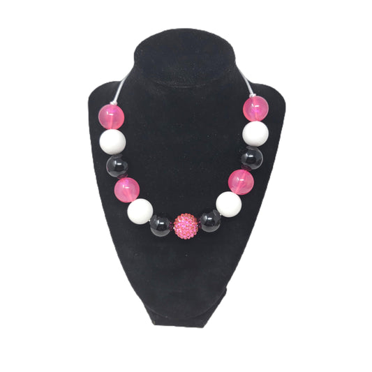 Pink Slime Drips Bubblegum Necklace  