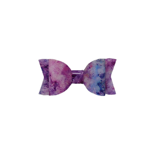 Geode Jelly Claire Bow 2.75" (pair)