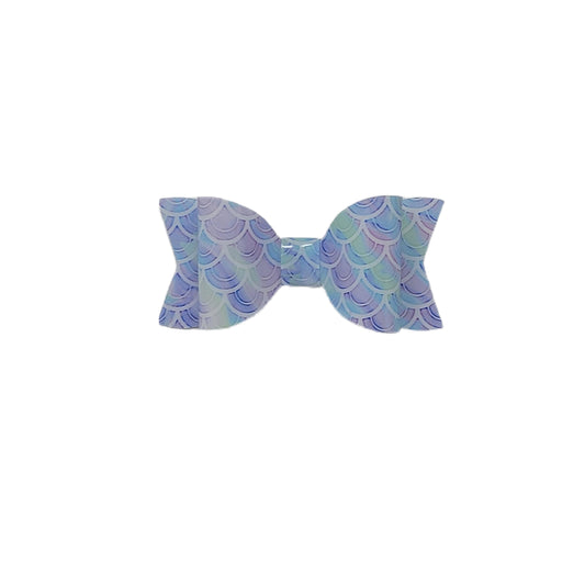 Galactic Mermaid Scales Jelly Claire Bow 2.75" (pair)