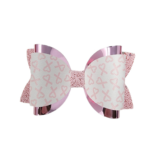 Heart Ribbons Dressed-up Diva Bow 5"