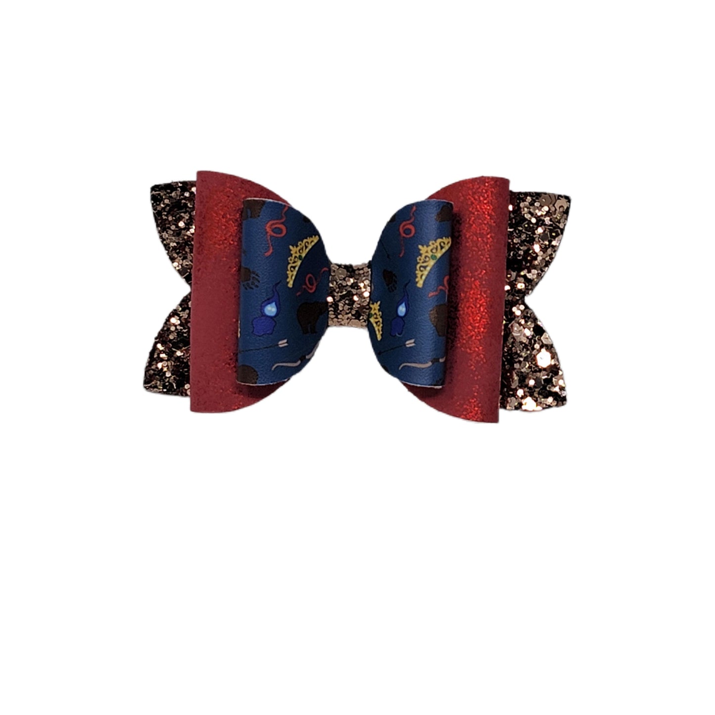 Fearless Princess Double Diva Bow 4" 