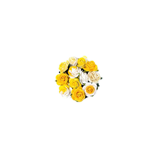 Yellow Floral Clip