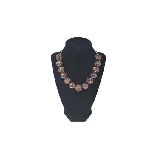 Fall Leaves Bubblegum Necklace