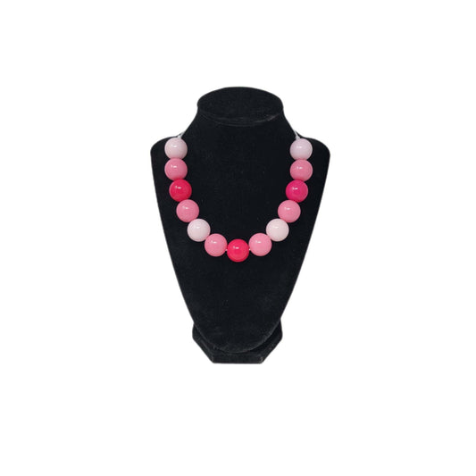 Shades of Pink Bubblegum Necklace